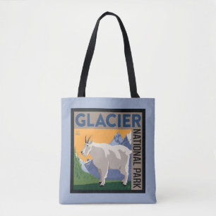 Nationaal park Glacier Geit Tote Bag