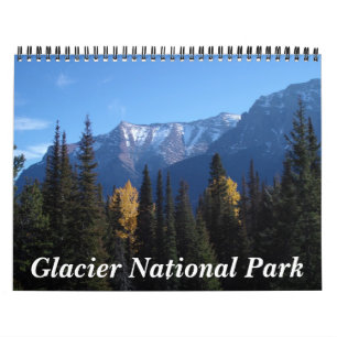 Nationaal park Glacier - Gepersonaliseerd Kalender
