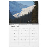 Nationaal park Glacier - Gepersonaliseerd Kalender (Feb 2026)
