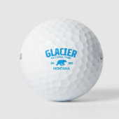 Nationaal park Glacier Golfballen (Voorkant)