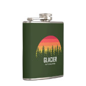 Nationaal park Glacier Heupfles (Rechts)