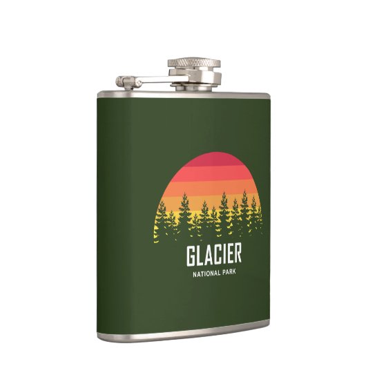 Nationaal park Glacier Heupfles (Rechts)