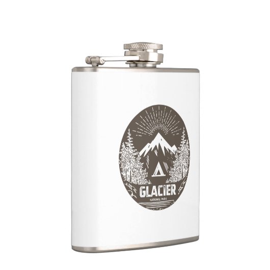 Nationaal park Glacier Heupfles (Rechts)