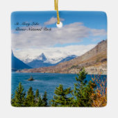 Nationaal park Glacier Keramisch Ornament (Voorkant)