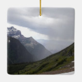 Nationaal Park Glacier Keramisch Ornament (Achterkant)