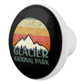 Nationaal Park Glacier Keramische Knop (Rechts)