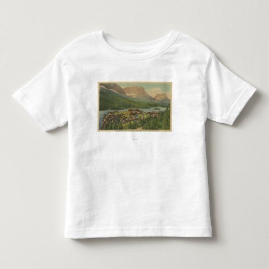 Nationaal Park Glacier Kinder Shirts (Voorkant)