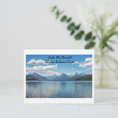 Nationaal Park Glacier Lake Macdonald Briefkaart (Staand voorkant)