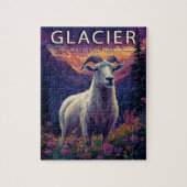 Nationaal park Glacier Legpuzzel (Verticaal)
