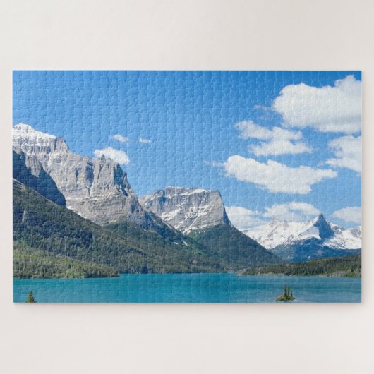 Nationaal park Glacier Legpuzzel (Horizontaal)