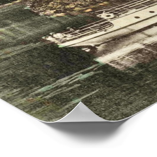 Nationaal park Glacier, Little Chief Mountain Poster (Hoek)