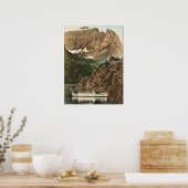 Nationaal park Glacier, Little Chief Mountain Poster (Keuken)