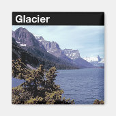 Nationaal park Glacier Magneet (Voorkant)