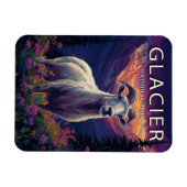 Nationaal park Glacier Magneet (Horizontaal)