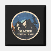 Nationaal park Glacier Magneet (Voorkant)