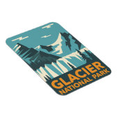 Nationaal Park  Glacier Magneet (Rechterzijde)