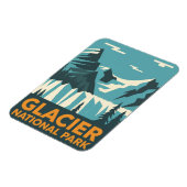 Nationaal Park  Glacier Magneet (Linkerzijde)