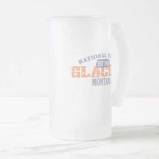 Nationaal park Glacier Matglas Bierpul (Voorkant rechts)