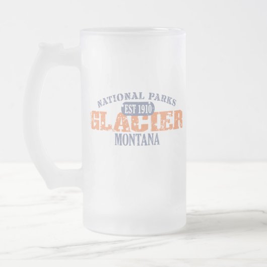 Nationaal park Glacier Matglas Bierpul (Links)