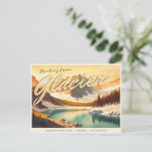 Nationaal Park Glacier, Montana Briefkaart (Staand voorkant)