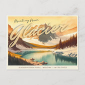 Nationaal Park Glacier, Montana Briefkaart (Voorkant)