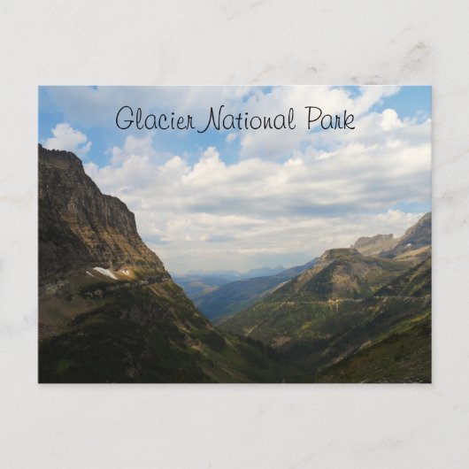 Nationaal Park Glacier, Montana Briefkaart (Voorkant)