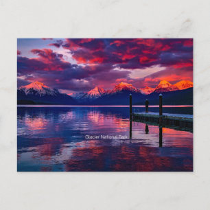 Nationaal Park Glacier, Montana Briefkaart
