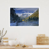 Nationaal park Glacier - Montana Poster (Keuken)