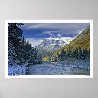 Nationaal park Glacier - Montana Poster