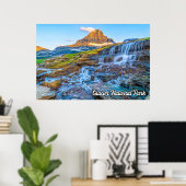 Nationaal Park Glacier, Montana Poster (Thuiskantoor)
