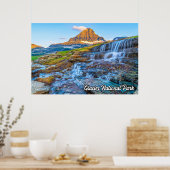 Nationaal Park Glacier, Montana Poster (Keuken)