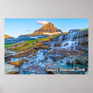 Nationaal Park Glacier, Montana Poster