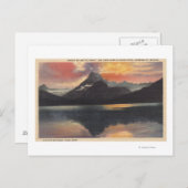 Nationaal park Glacier, MT Briefkaart (Voorkant / Achterkant)