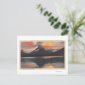 Nationaal park Glacier, MT Briefkaart (Staand voorkant)