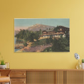 Nationaal Park Glacier, MT - McDonald-meer Canvas Afdruk (Insitu (Woonkamer))