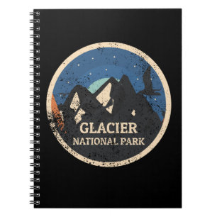 Nationaal park Glacier Notitieboek
