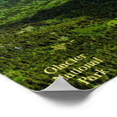 Nationaal park Glacier Poster (Hoek)