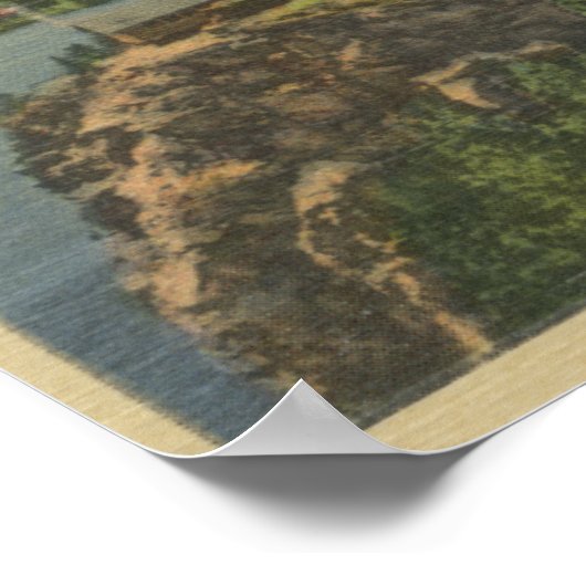 Nationaal Park Glacier Poster (Hoek)