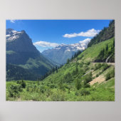 Nationaal park Glacier, Poster Montana-landschappi (Voorkant)