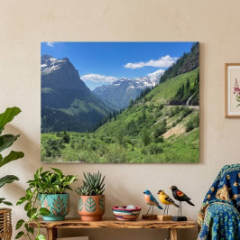 Nationaal park Glacier, Poster Montana-landschappi