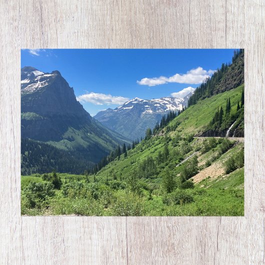 Nationaal park Glacier, Poster Montana-landschappi