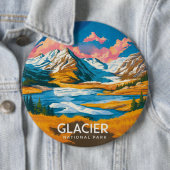 Nationaal park Glacier Ronde Button 6,0 Cm (In situ)