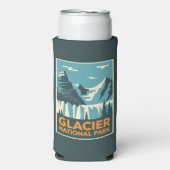 Nationaal Park  Glacier Seltzer Blikjeskoeler (Seltzer Voorkant)