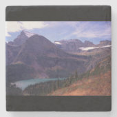Nationaal park Glacier Stenen Onderzetter (Voorkant)