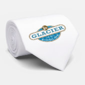 Nationaal park Glacier Stropdas (Opgerold)