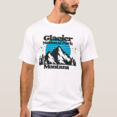 Nationaal park Glacier T-shirt (Voorkant)