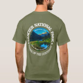 Nationaal park Glacier T-shirt (Achterkant)