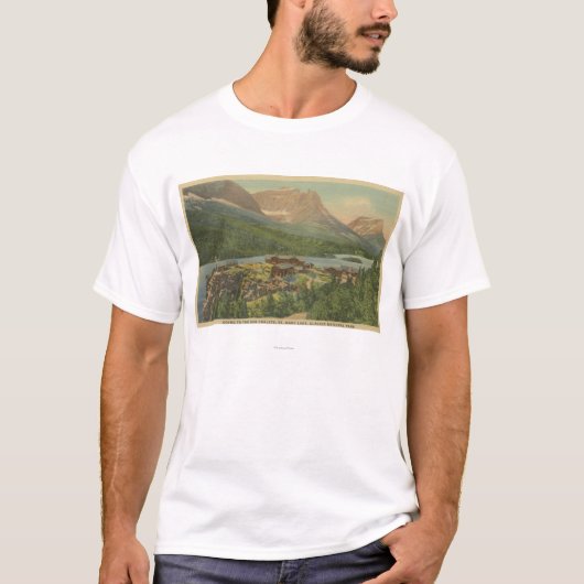 Nationaal Park Glacier T-shirt (Voorkant)