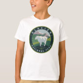 Nationaal park Glacier T-shirt (Voorkant)