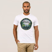 Nationaal park Glacier T-shirt (Voorkant volledig)
